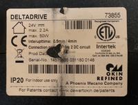 OKIN DELTA 73855 MOTOR LABEL