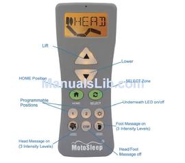 MOTOSLEEP ZGM HAND WAND
