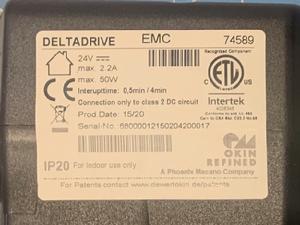 ERGO 500 SERIES FOOT LIFT MOTOR LABEL
